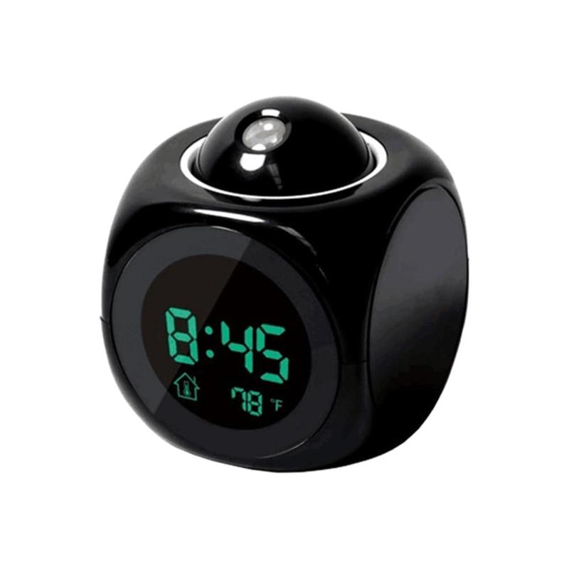 Creative Digital Alarm Clock with Projector