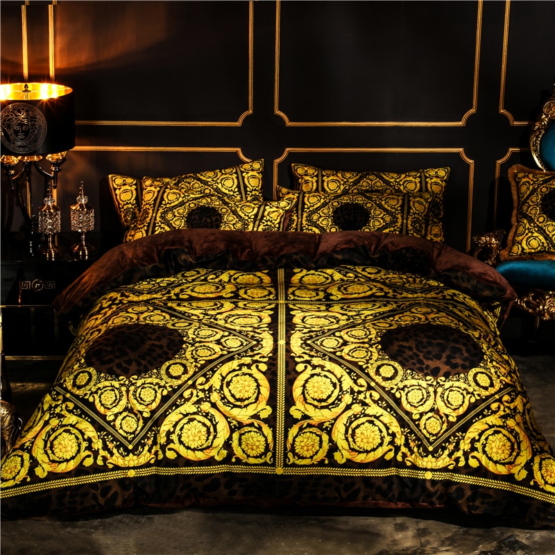 Luxury European Style bedding Set 5 Pcs
