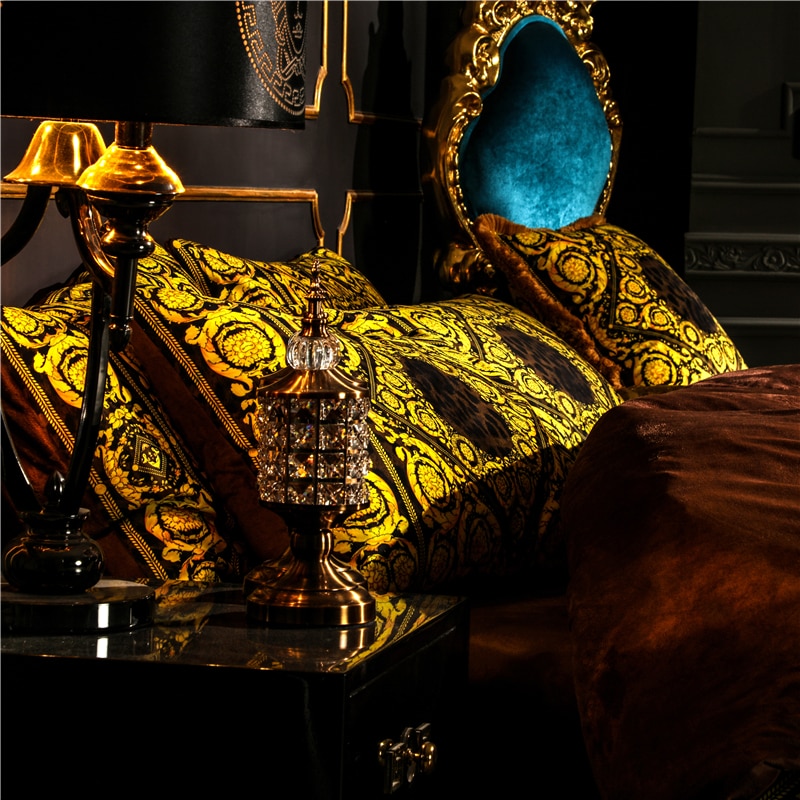 Luxury European Style bedding Set 5 Pcs